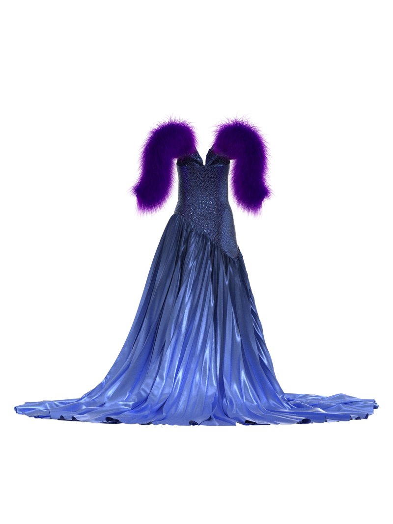 Cerulean blue Queen Cerulean blue Queen