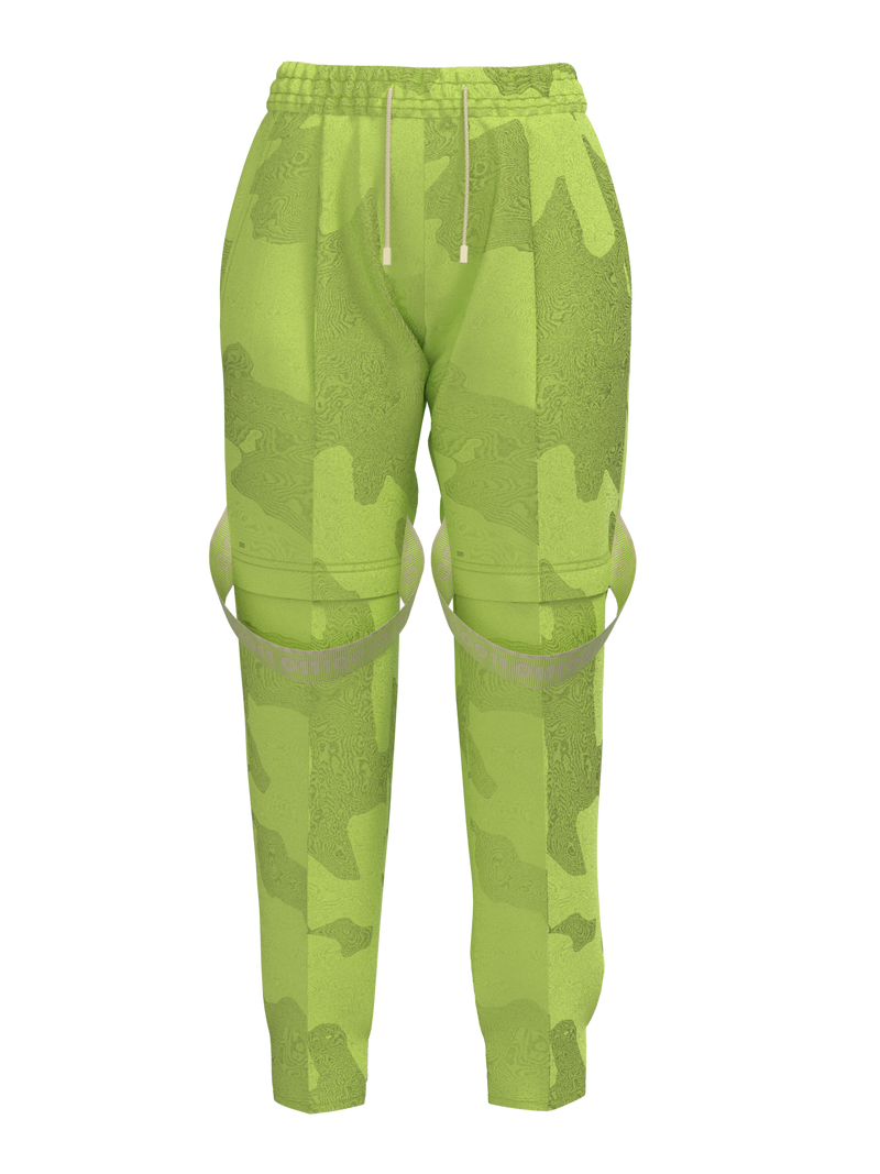 Unisex Pants Neon Green