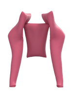 Pink top aniconic