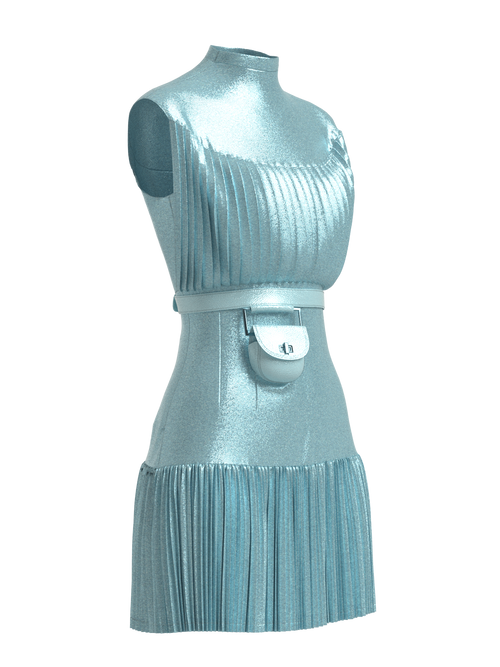 Pleated dress