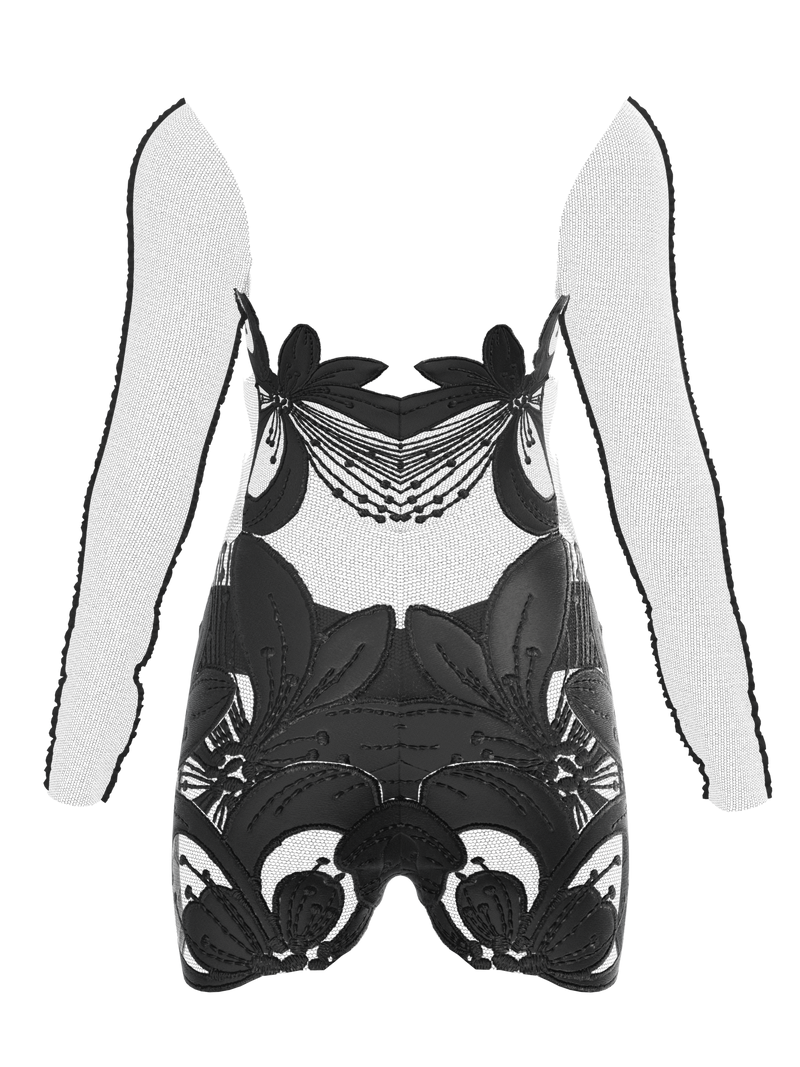 DiGi-BLOOM Bodysuit Female Black