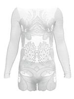 DiGi-BLOOM Bodysuit Male White