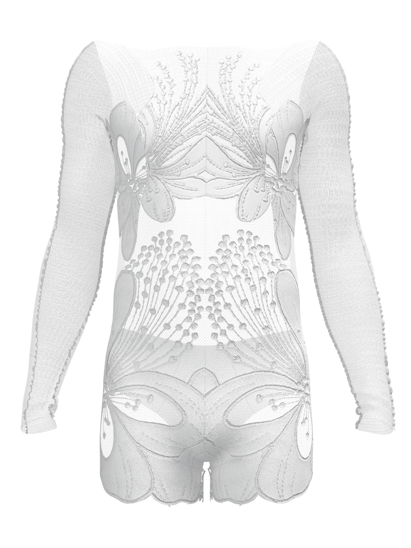 DiGi-BLOOM Bodysuit Male White