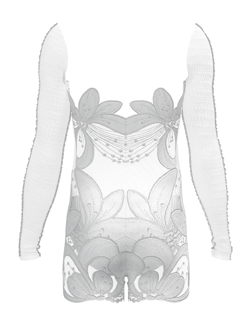 DiGi-BLOOM Bodysuit Male White