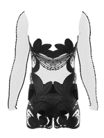 DiGi-BLOOM Bodysuit Male Black