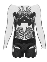 DiGi-BLOOM Bodysuit Male Black