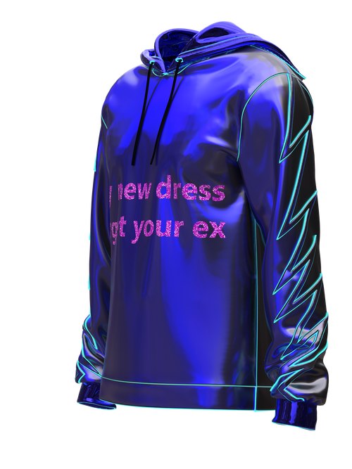 Hoodie Ex Blue