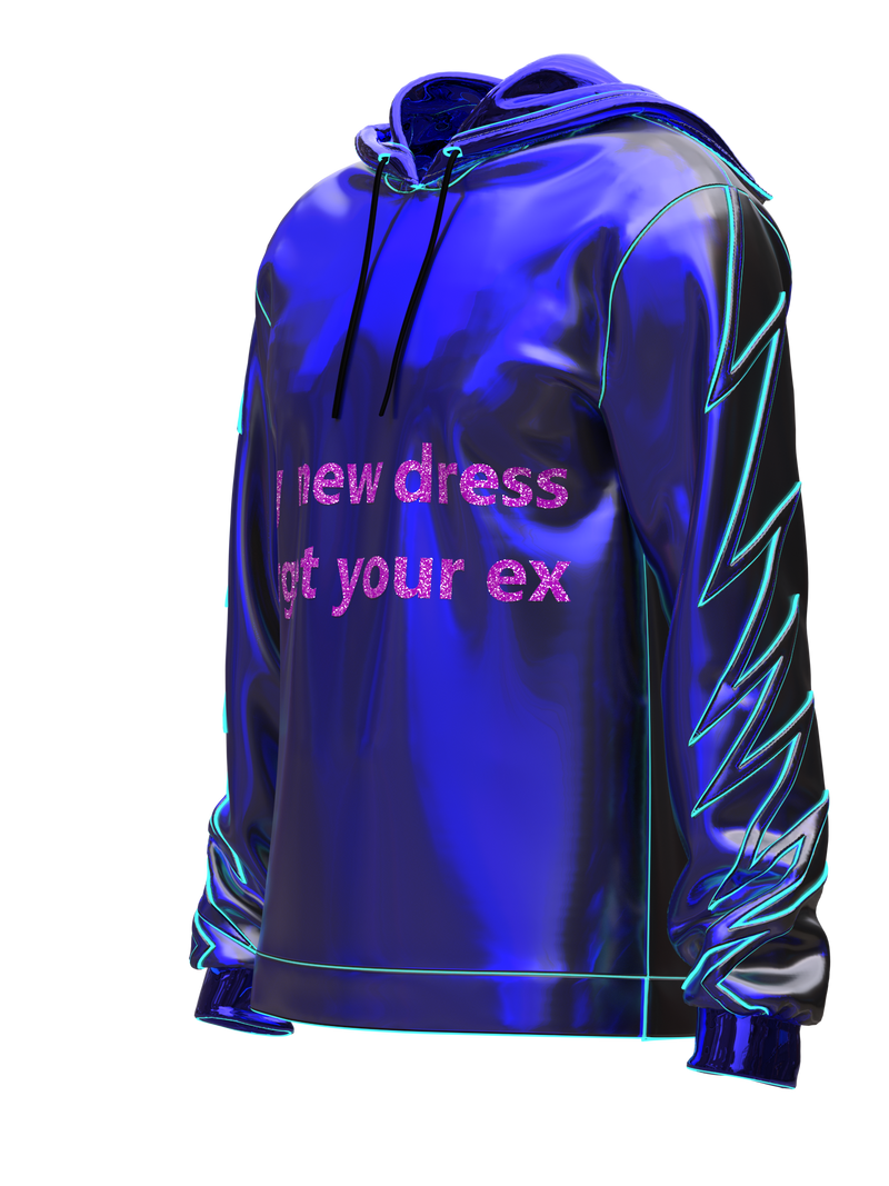 Hoodie Ex Blue