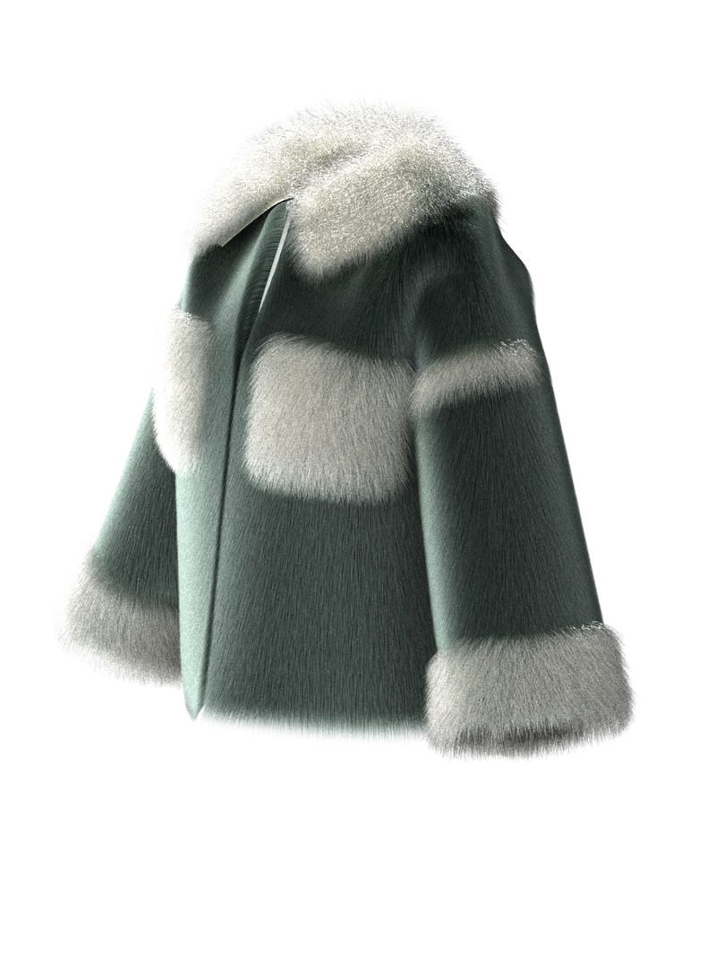 Green Crop Furcoat