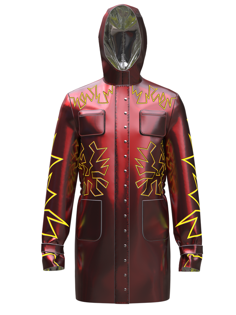 Heartbreaker Parka Red