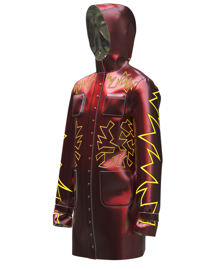 Heartbreaker Parka Red