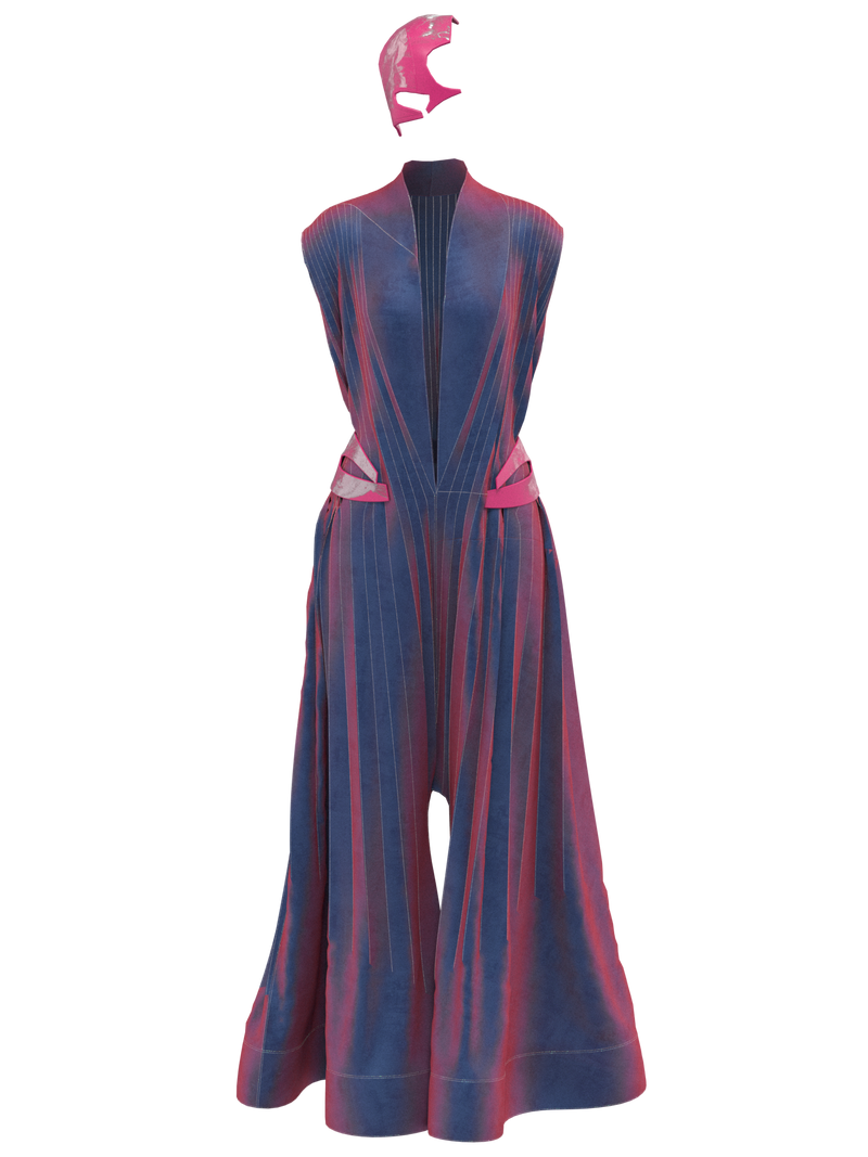 IRIDESCENT JUMPSUIT