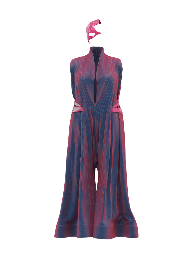 IRIDESCENT JUMPSUIT XL