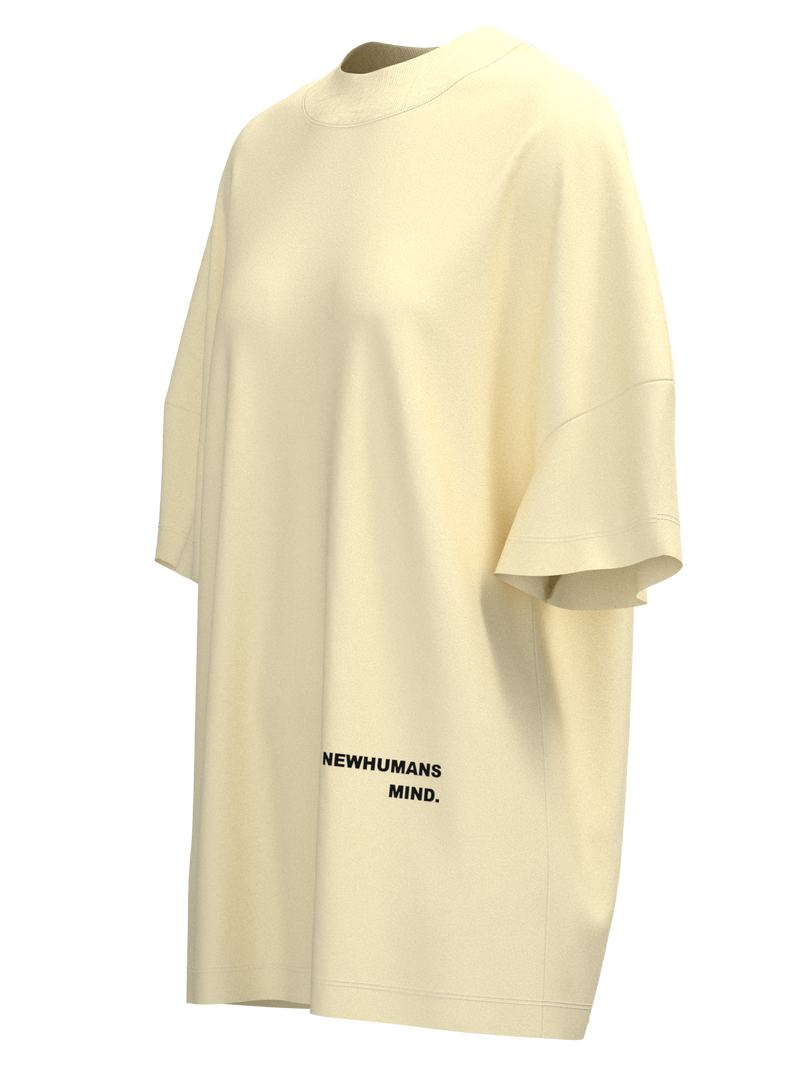 OVERSIZED T-SHIRT - “NO VIRGIN PLASTIC”