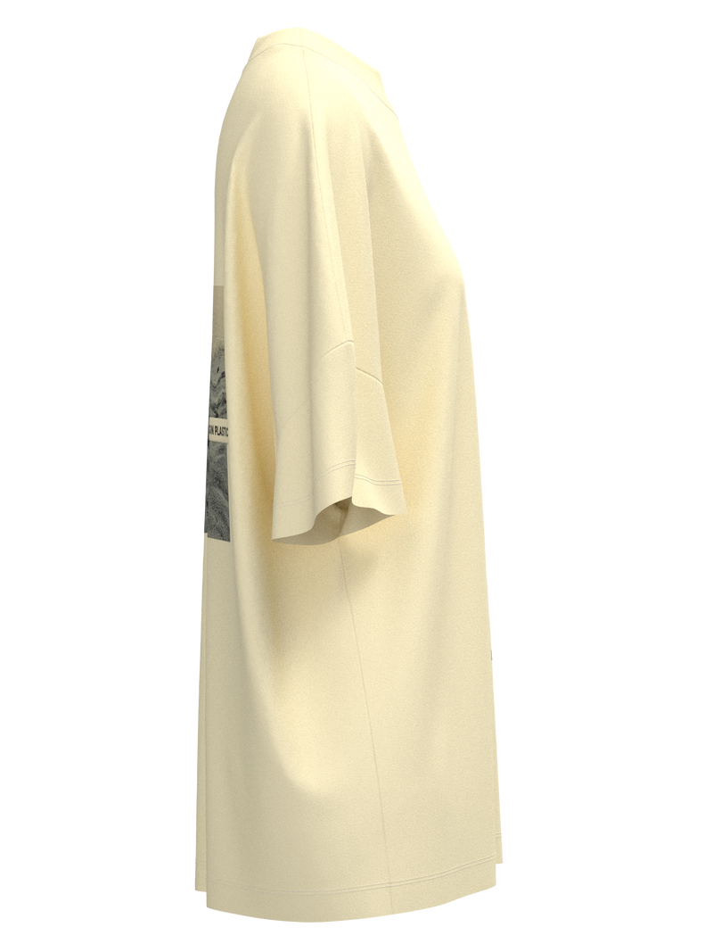 OVERSIZED T-SHIRT - “NO VIRGIN PLASTIC”