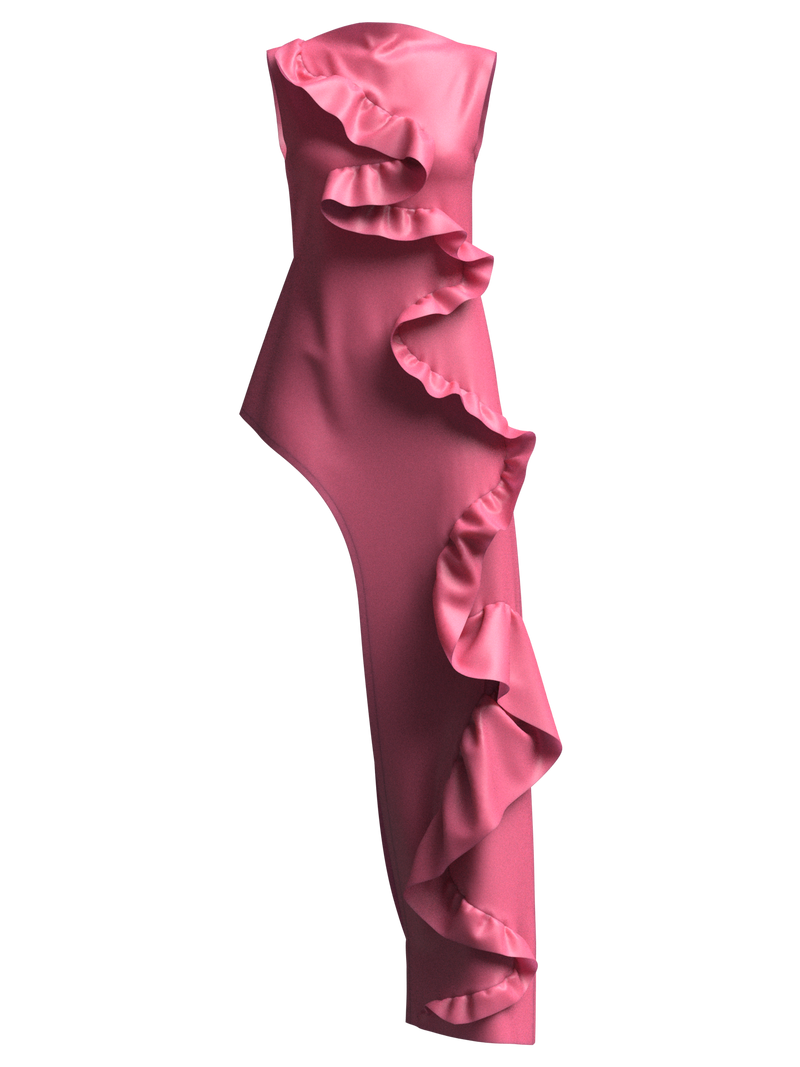Pink dress aniconic