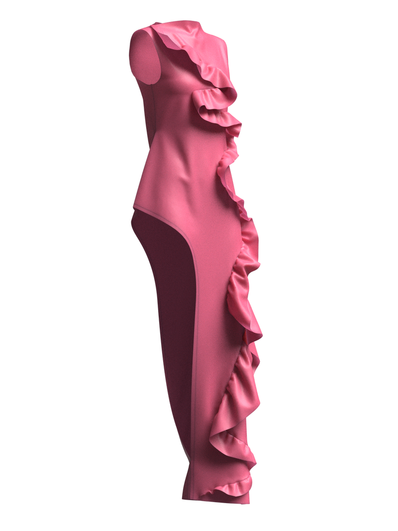 Pink dress aniconic
