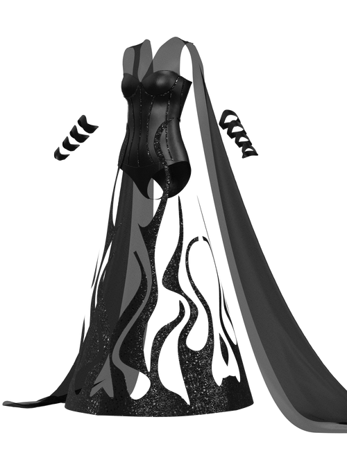 Dark Fire Dress