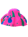 Fruit print bucket hat