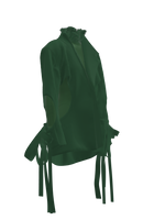 Green Ripped Jacket