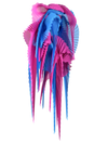 Pleated wings pink/blue