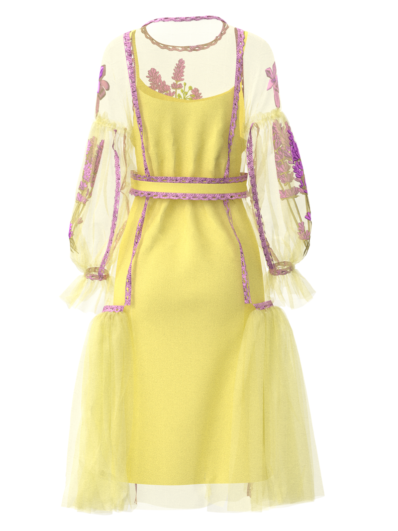 Dress yellow provence