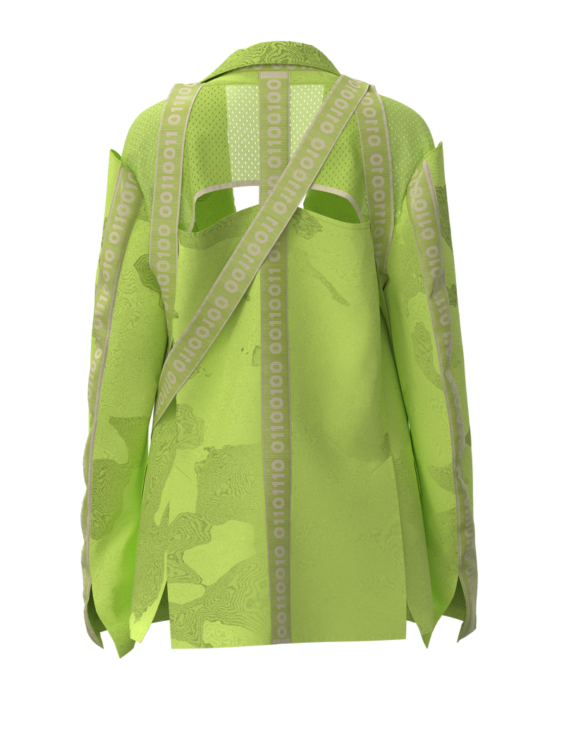 Unisex Jacket Neon Green