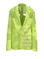 Unisex Jacket Neon Green