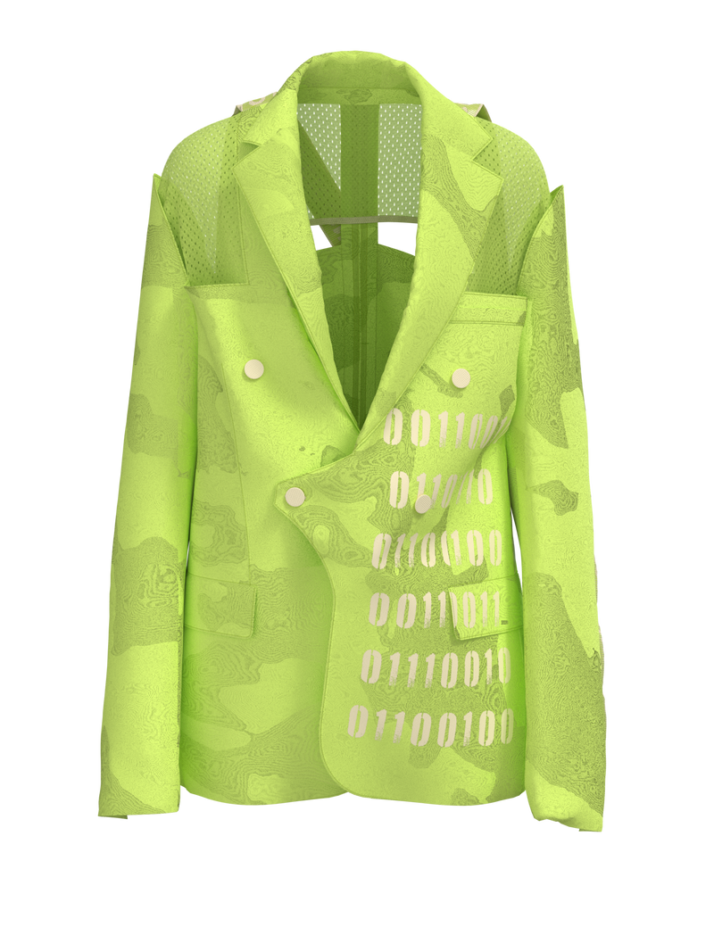 Unisex Jacket Neon Green