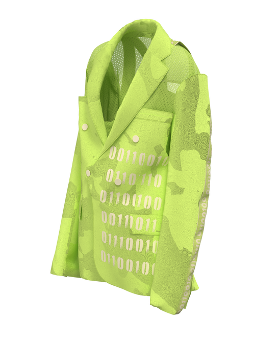 Unisex Jacket Neon Green