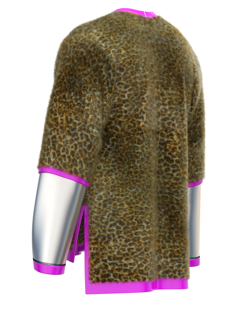 Sweater Leopard loves u