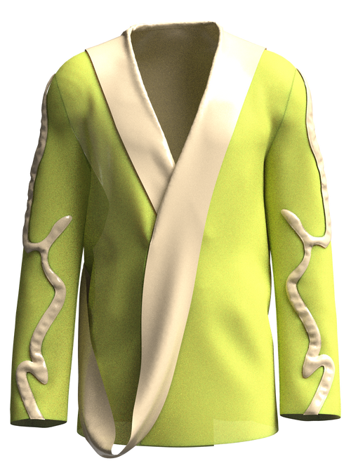 Jacket aniconic yellow
