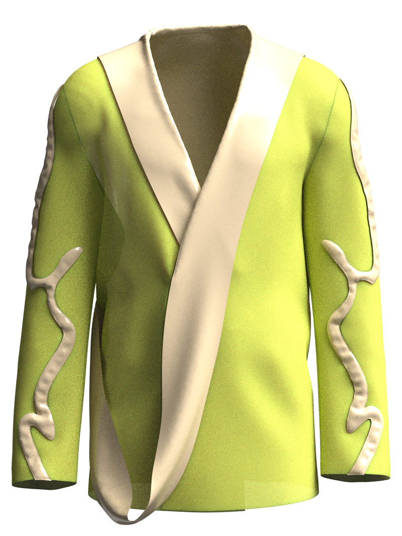 Jacket aniconic yellow