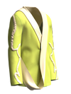 Jacket aniconic yellow