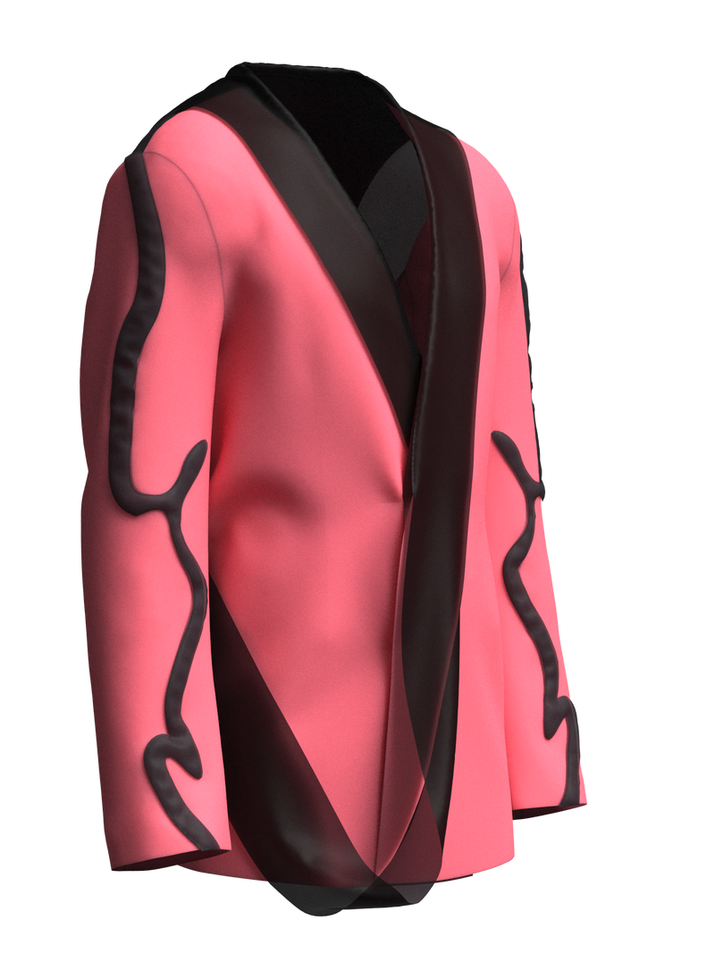 Jacket aniconic pink