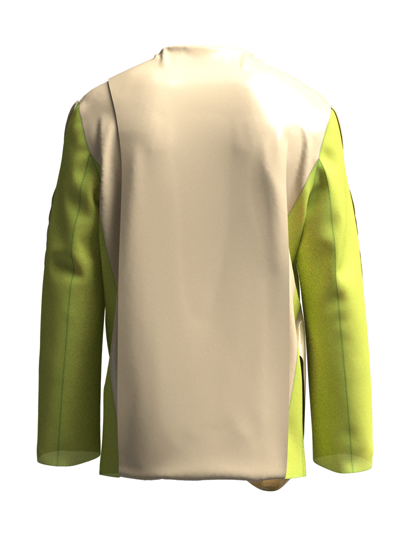 Jacket aniconic yellow