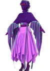 Purple outfit