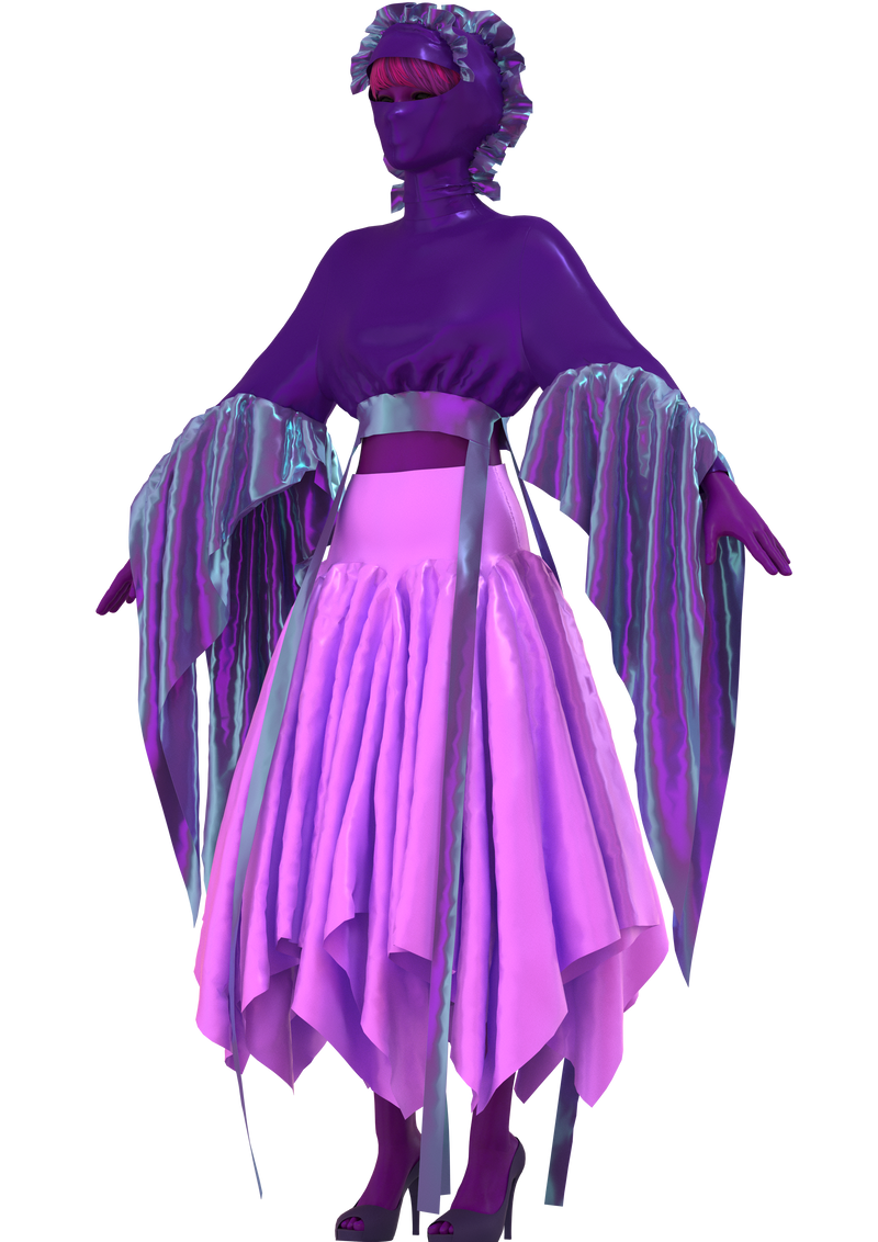 Purple outfit