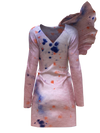 dress with petals