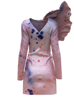 dress with petals
