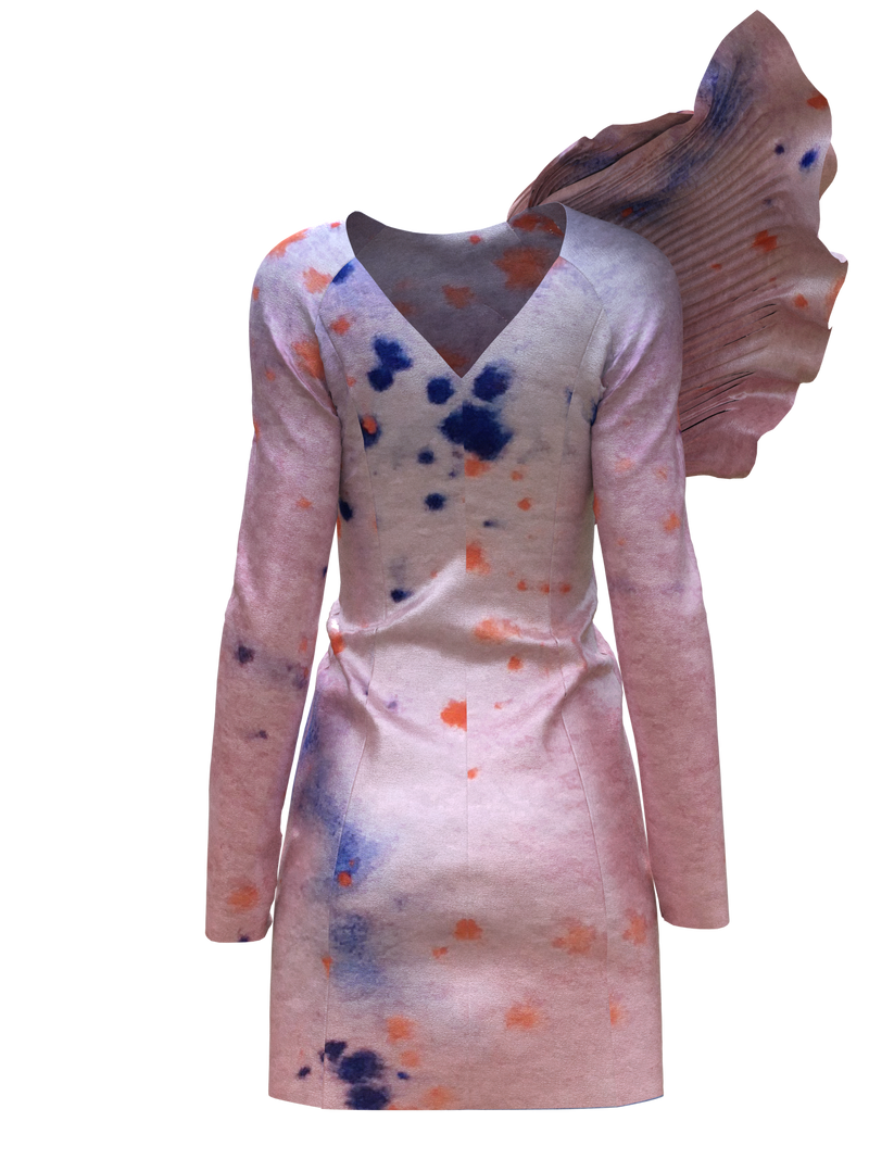 dress with petals
