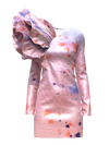 dress with petals