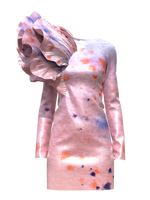dress with petals