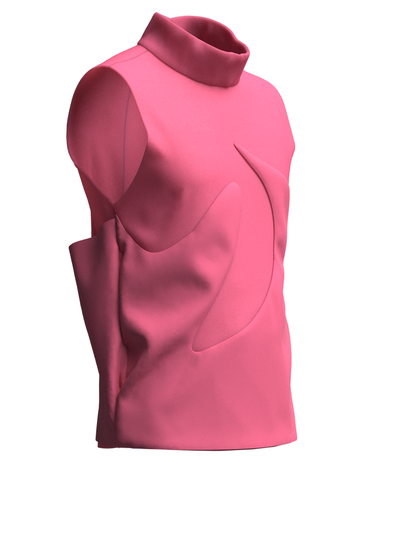 Top aniconic pink