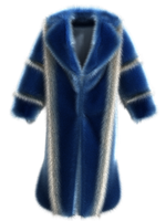 Blue Furcoat
