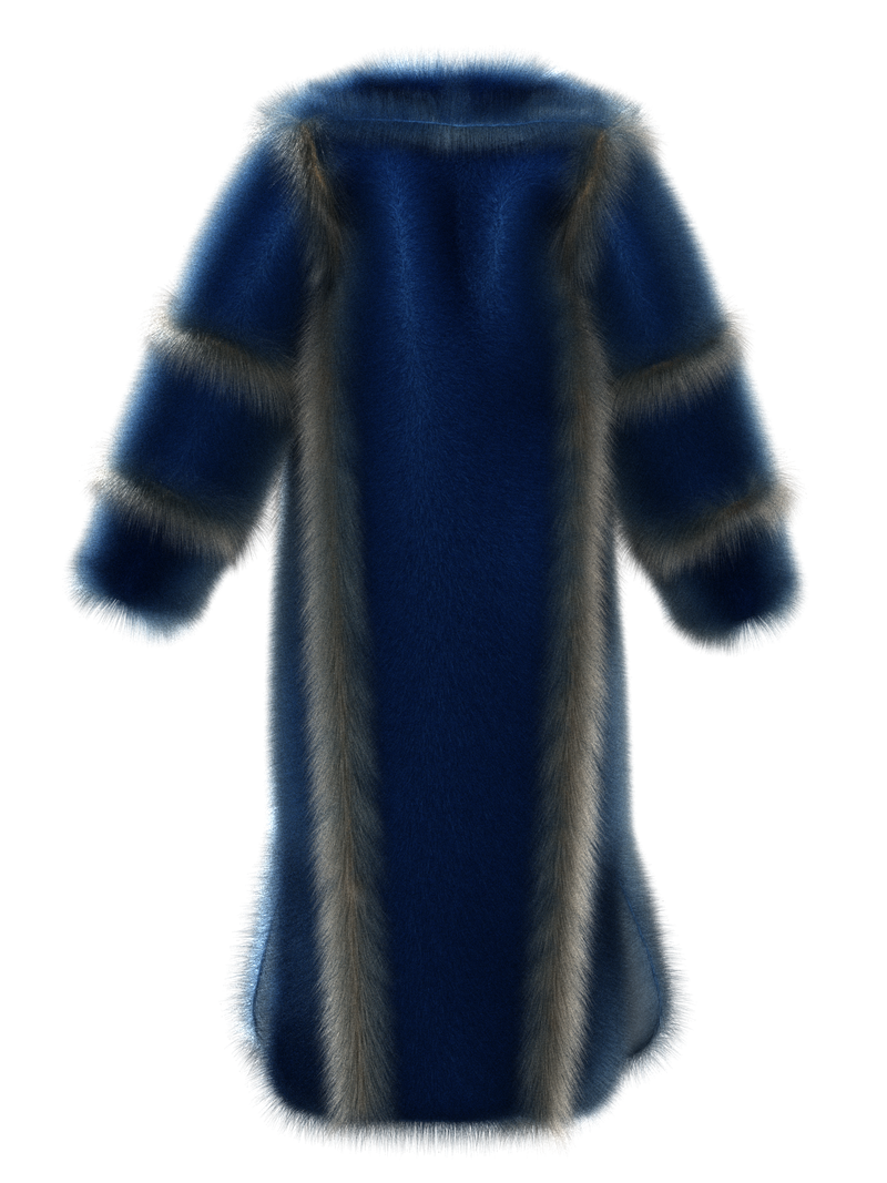 Blue Furcoat