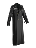 BLACK DECO TRENCH