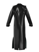 BLACK DECO TRENCH
