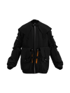 Bomber jacket w harness