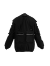 Bomber jacket w harness